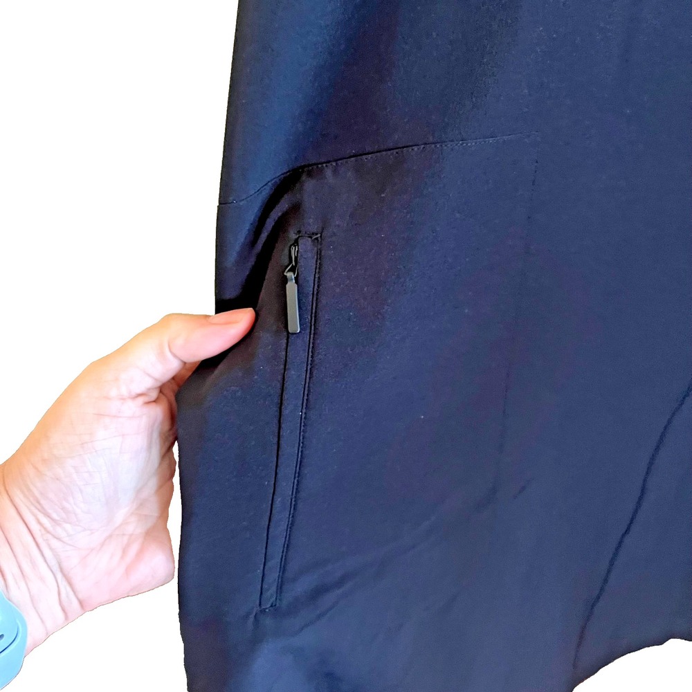 Soft Surroundings Solid Black Stretchy Athletic A… - image 5